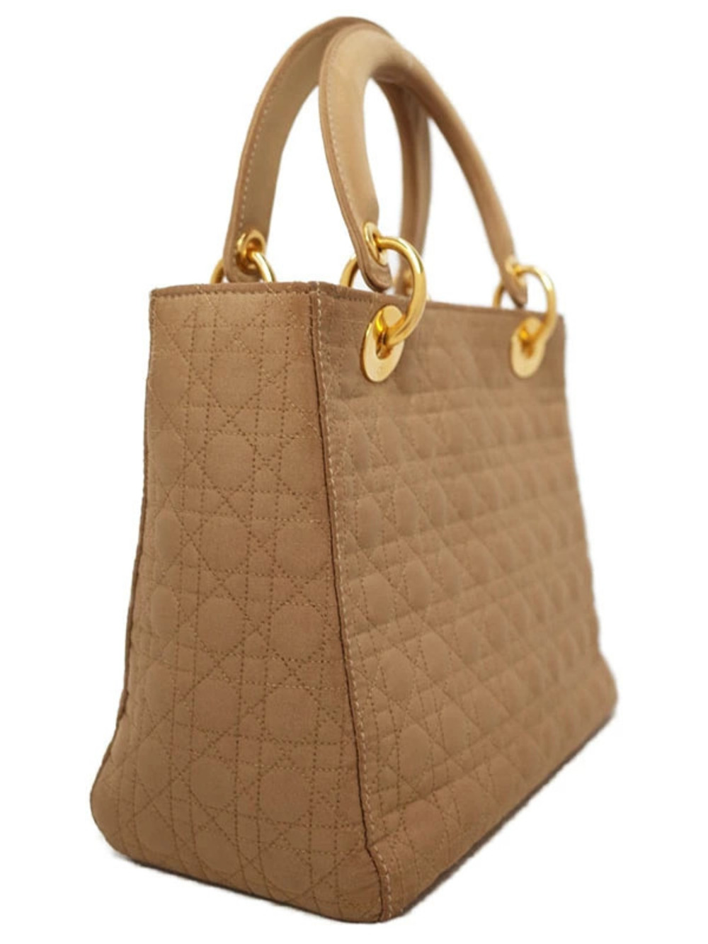 Dior  Quilted Christian bag 2way Lady  Cannage Black